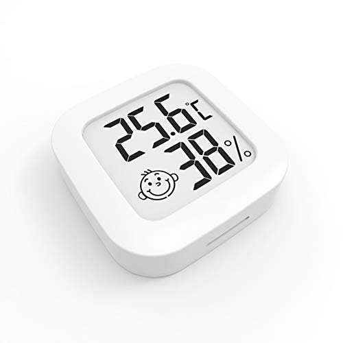 Mini Thermomètre Hygromètre Intérieur Digital à Haute Précis