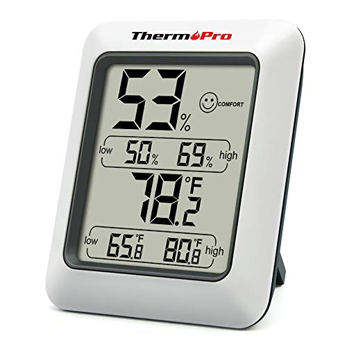 ThermoPro TP50 Hygromètre Numérique Intérieur Thermomètre Da