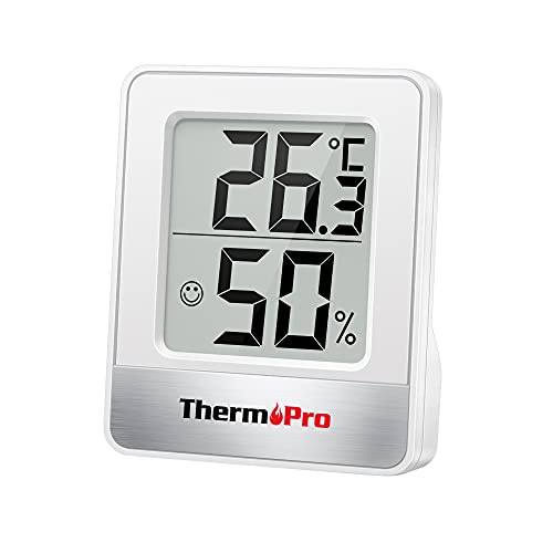 ThermoPro TP49 Petit Hygromètre Numérique Thermomètre Intéri